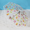 Yugui Dog Kuromi Cartoon Transparent Folding Umbrella Sanrio Student INS cute fully automatic opening