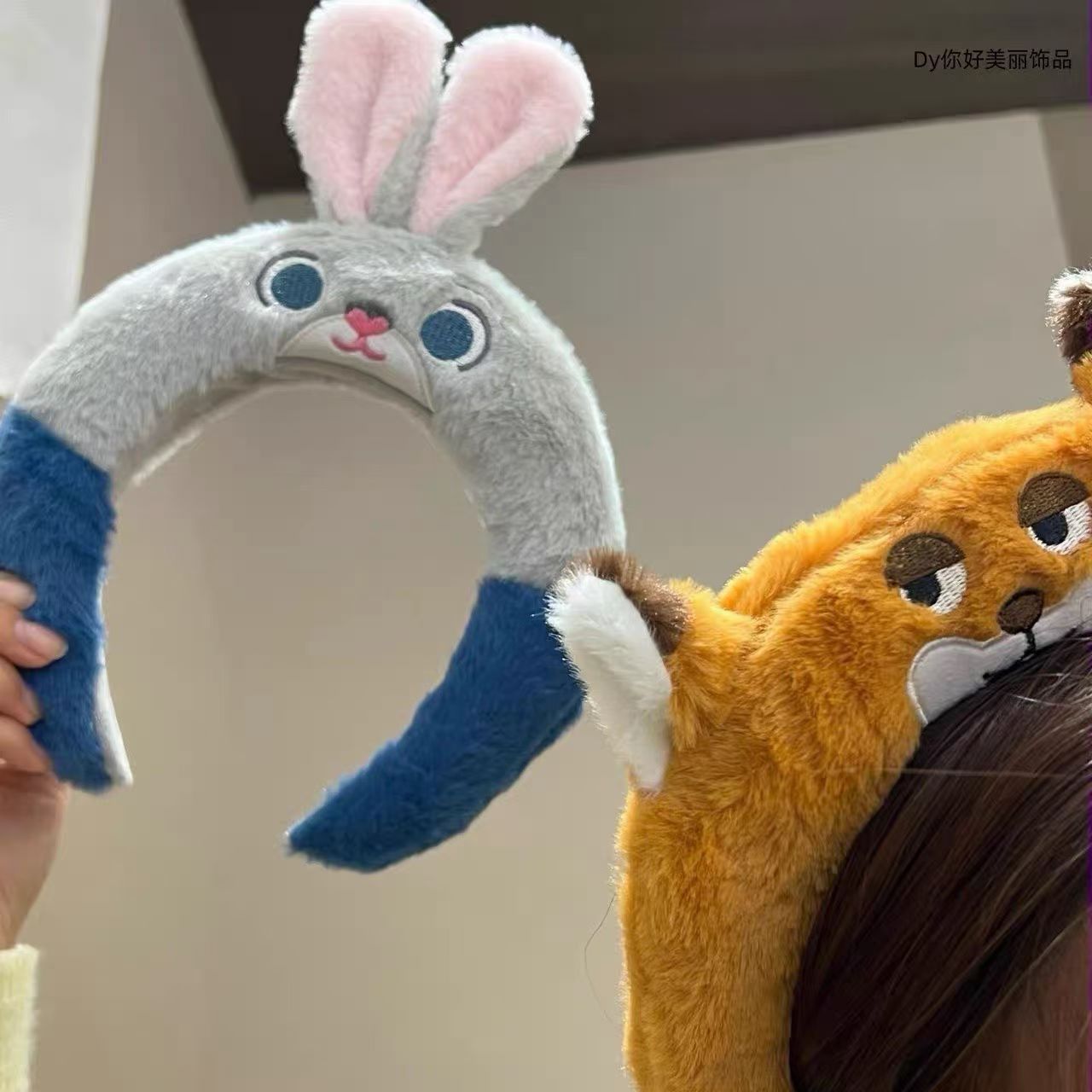 Estrellas de esponja extrañas lindas mujeres lavado de la cara máscara de presión de cabello maquillaje fotos otoño invierno joyas para el cabello