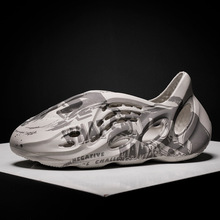 yeezy凉鞋椰子洞洞鞋夏季科比纪念款运动沙滩拖鞋男厚底包头男鞋