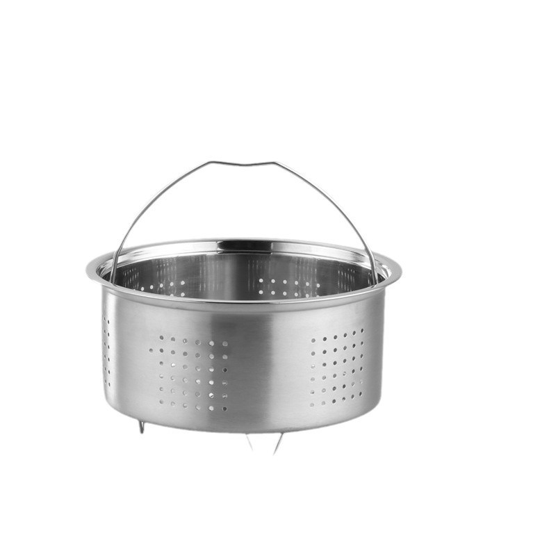 304 ステンレス鋼蒸し格子炊飯器ハンドル付き 18-28 センチメートル蒸し器深め炊飯器蒸しラック蒸しトレイ|undefined