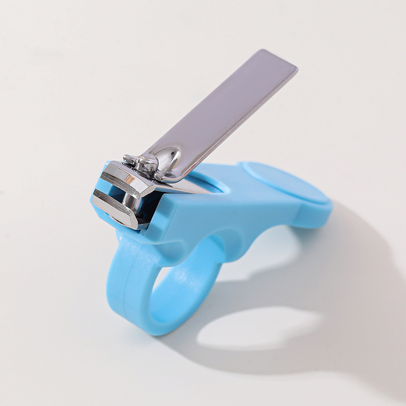 Bebé avión cortaúñas de acero al carbono pulgar cubierta solo bebé cortaúñas bebé especial anti-carne cortaúñas
