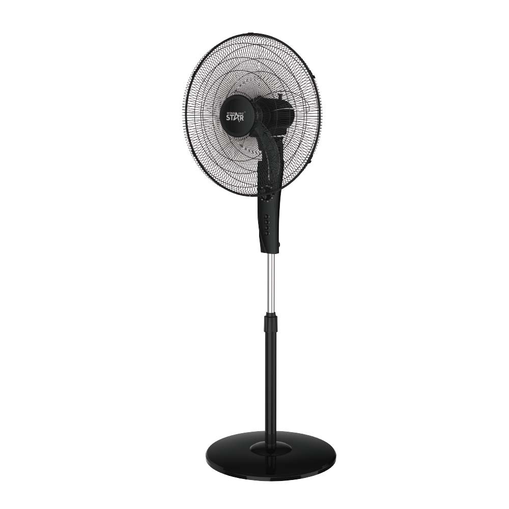 Winningstar transfronterizo Stand Fan venta caliente 18 pulgadas hogar 55W sacudiendo la cabeza ventilador eléctrico portátil de pie