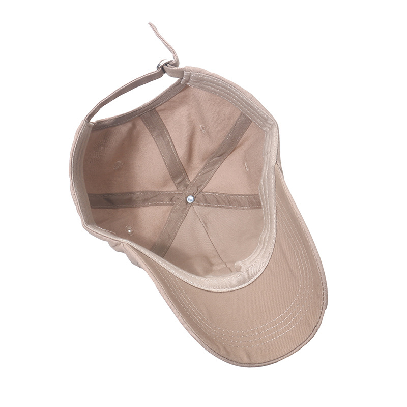 Fashion Style Flat Eaves Rim Unisex Fashion Rainbow Embroidery Flat Eaves Baseball Cap