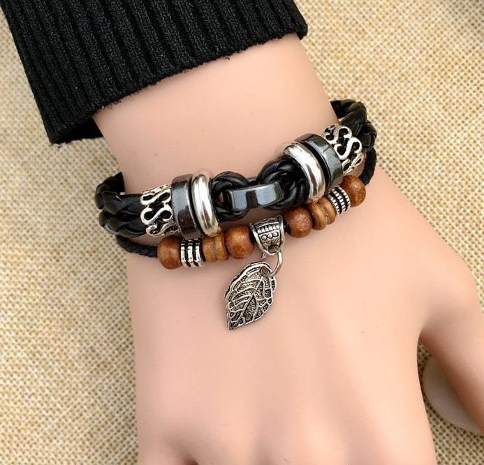 Solid Leaf Black 1