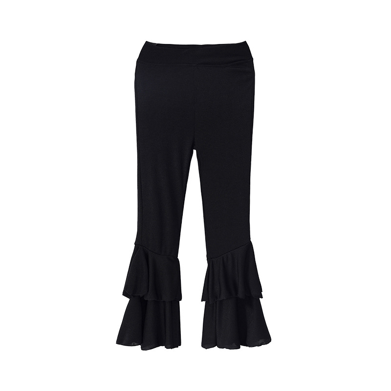 Niña mostrando el ombligo jazz jazz baile callejero traje de actuación modelo de grupo femenino pasarela práctica de moda traje de actuación de borla fresco