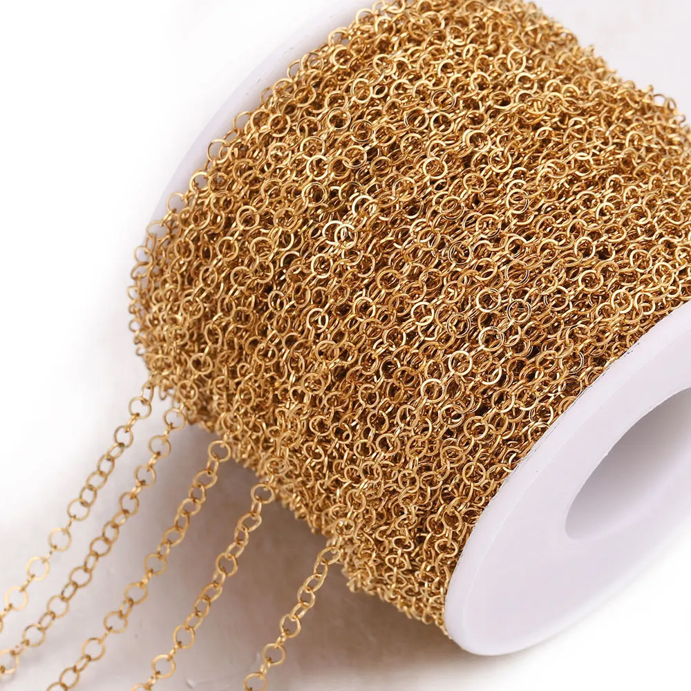 12g Weight 1 Piece 304 Stainless Steel 1M Jewelry Accessories Chain