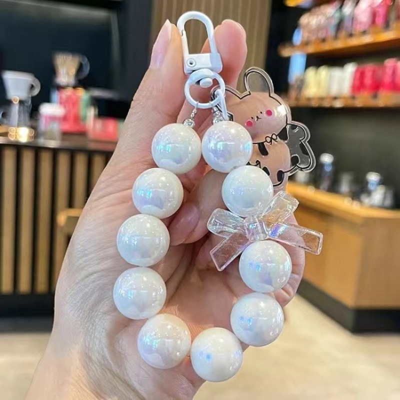 Bubble Matrabu bolso de cadena de teléfono móvil colgando llaveros novia de Navidad