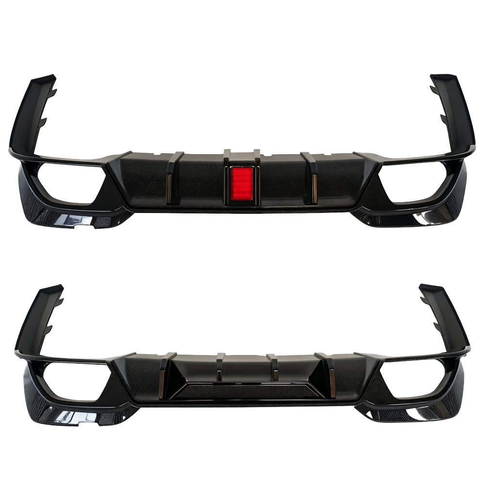 Directly Supplied from the Manufacturer, Suitable for Bmw 3 Series (20-23) G20, Racing Rear Lip with Lights, Reliable Quality, Large Quantity, Excellent Price