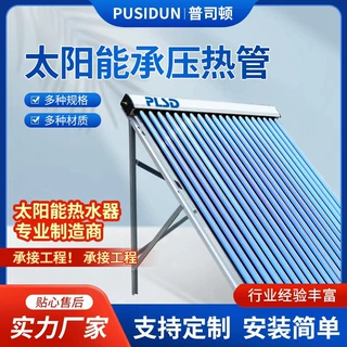 太阳能热水器工程热管集热器家用名宿建筑导热管型太阳能承压热管