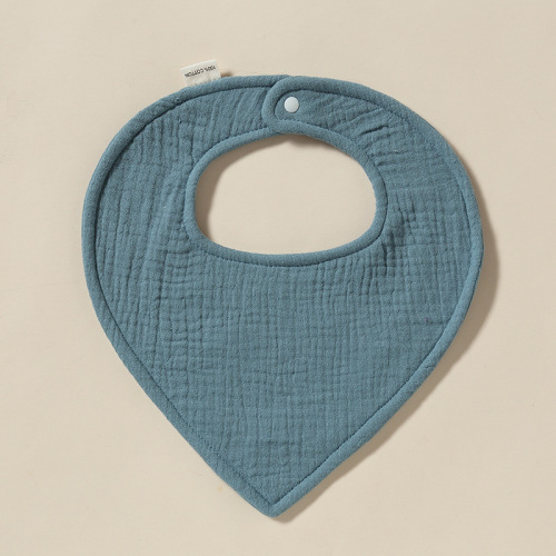 Baby saliva towel soft bib baby anti-vomiting rice bag saliva bag pure cotton gauze newborn bib small square towel
