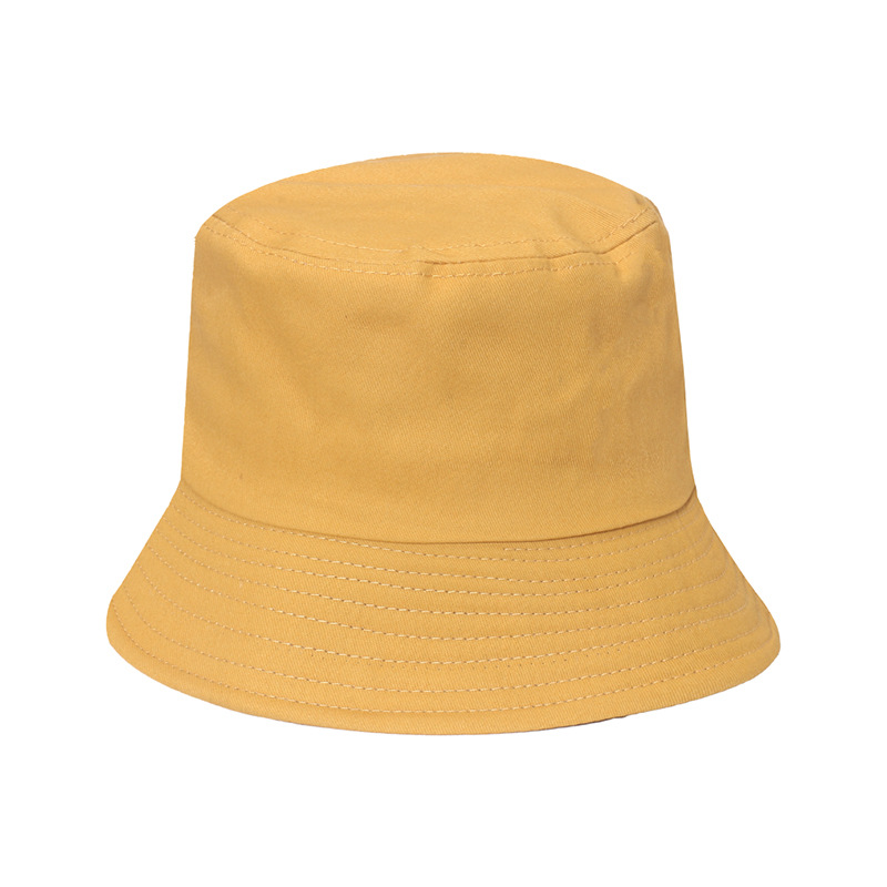Unisex Basic Simple Style Solid Color Flat Eaves Bucket Hat display picture 3
