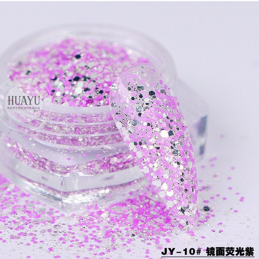 JY-10 # 반사형광 퍼플