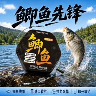 鲫鱼线组成品主线加固防缠竿稍鱼线组尼龙线鱼线进口原丝钓鱼主线