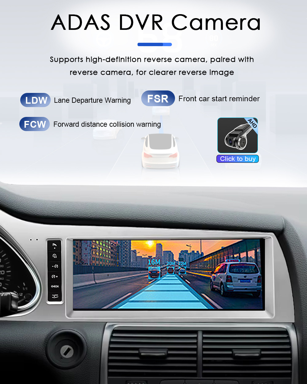 Cross-Border Suitable for Audi Q7 4L 2005-15 Wireless Carplay Large Screen Android Hd Car Navigator