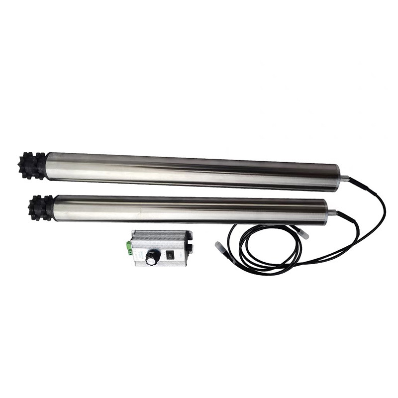 Cilindro eléctrico DC sin escobillas 24V 48V rodillos de motor miniatura cinta transportadora de clasificación de cilindro de alimentación de cilindro de línea de montaje