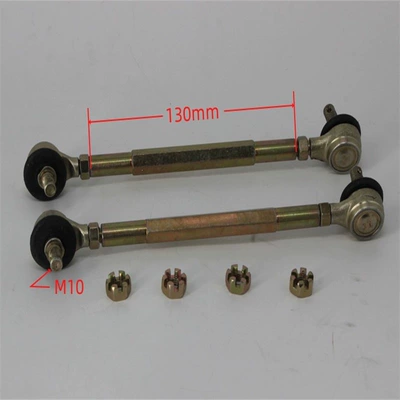 Go-Karts, Large and Small Atvs, Modified Steering Rods, Suspension, Steering Ball Joints, Motorcycle Accessories Collection (Motorcycle frame) - rod-length-130mm-one-with-ball-head