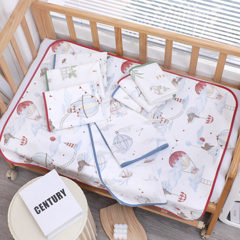 Baby Diaphragm Pad Breathable Cotton Washable Whole Bed Large Size Newspaper Aber Bed Sheet Girl Aunt Pad Wholesale