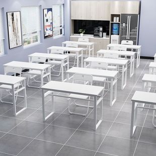 Training Tables and Chairs Simple Modern Conference Tables and Chairs Combination Educational Institutions Tutoring Class Desks and Chairs Conference Room Tables and Chairs