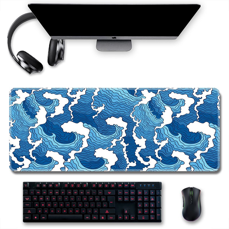 Alfombrilla de Ratón Grande US Dollar Heat Map, Borde Antideslizante, Engrosada