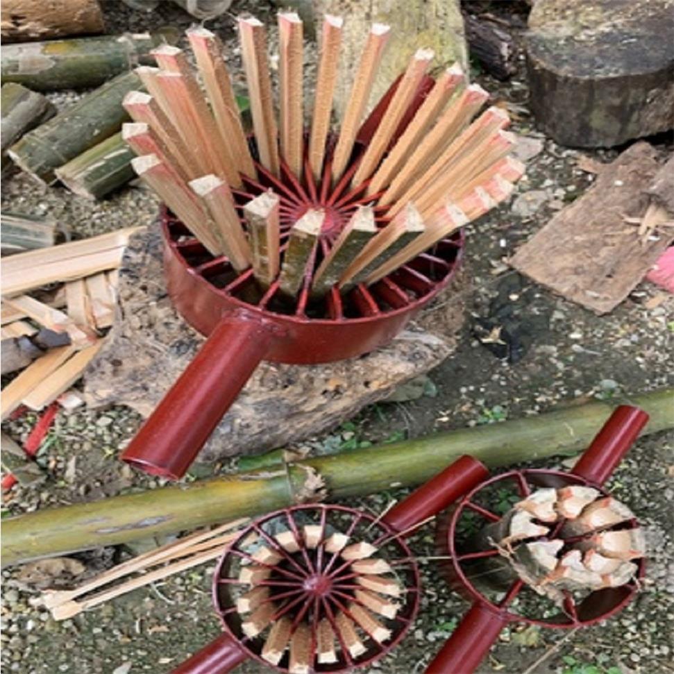 破竹子神器 破竹刀多功能 开竹子的工具 削竹子机器 竹子刀 劈竹