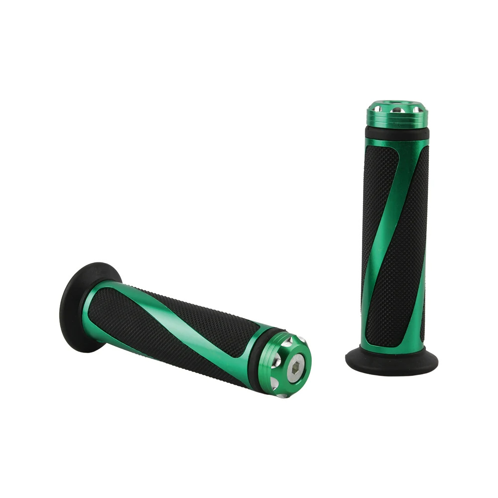 Off-Road Motorcycle Modified Handlebar Grips, Anti-Slip and Wear-Resistant Rubber Throttle Grips, Handlebar Rubber Covers