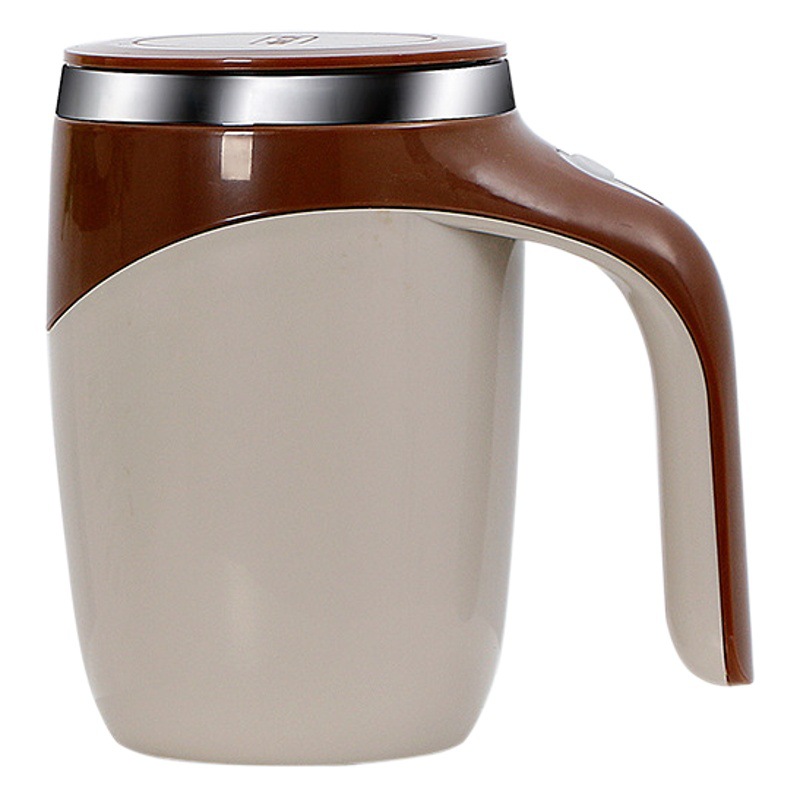 Taza de mezcla automática de acero inoxidable Taza magnética perezosa Taza magnética automática Taza de café portátil taza imprimible