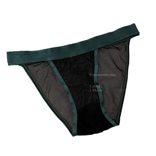 Hot Girl European and American Style Seamless Sexy Thin Mesh Panties Women's Wide-Brim Low-Waist Comfortable Temptation Briefs