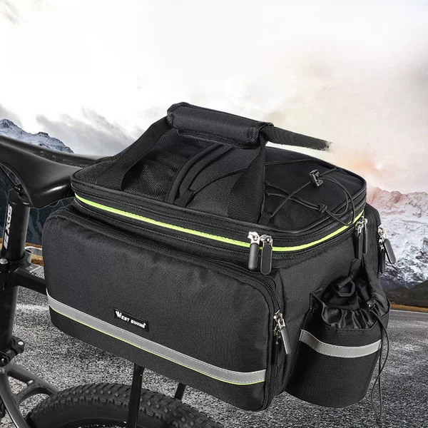 West rider bike camel bag mountain tailpack large capacity pack riding rack bag bicycle travel bag equipment