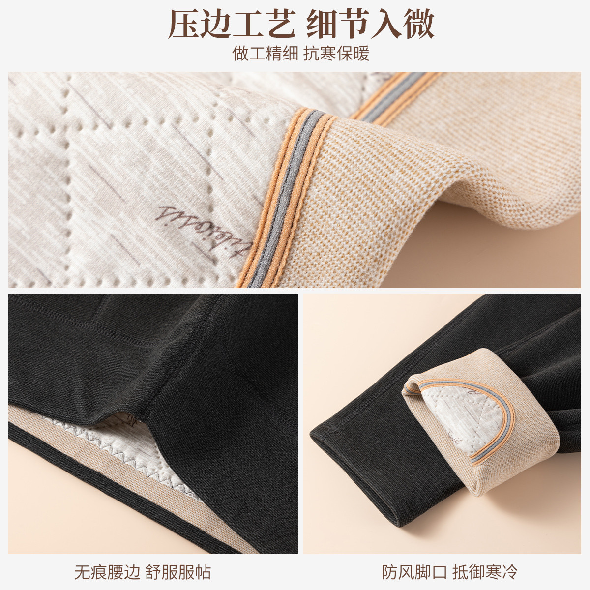 (2개) YU ZHAOLIN 여성 면화 바지 가을, 겨울 방한 따뜻한 바지 확장 무릎 패드 양모 충전 및 벨벳 짙어지면서 재고 있음