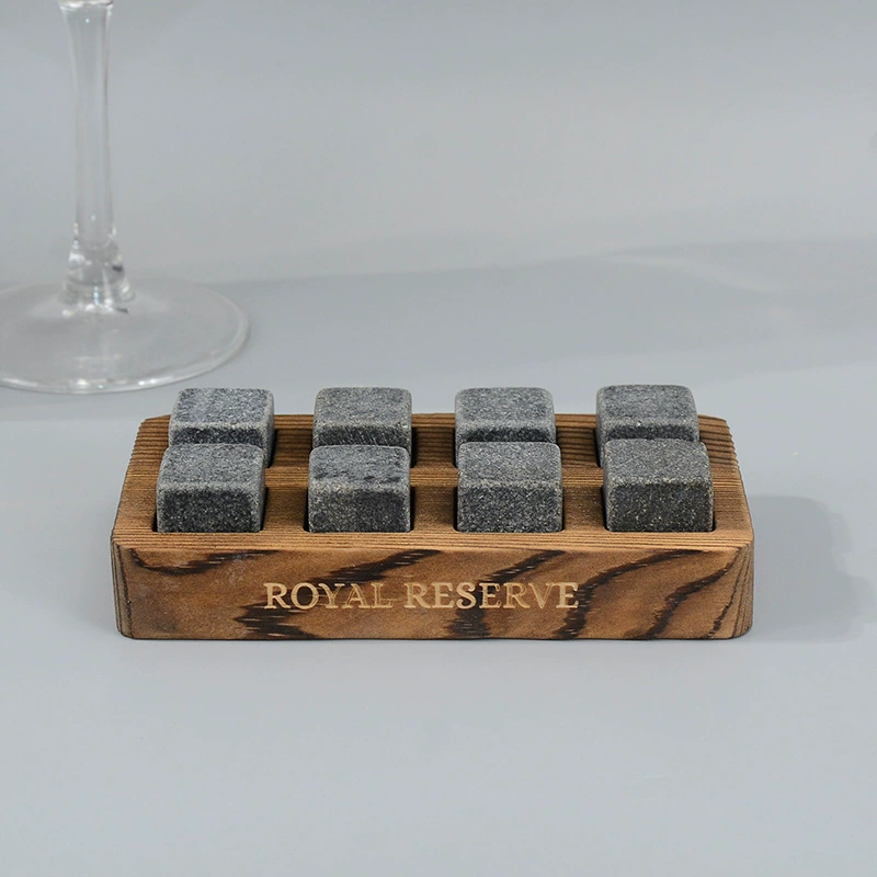 Деревянная коробка деревянное Ледовое вино Каменная упаковочная коробка ящик для хранения ледяных камней виски костюм пустой деревянный ящик деревянный отсек