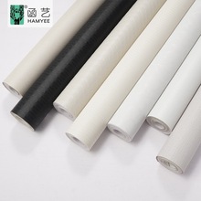 时尚简约欧式加厚压纹纯色墙纸酒店背景墙改造素色壁纸墙布贴纸