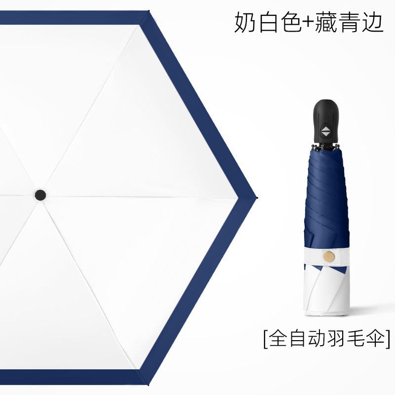 70% off 超軽量傘 全自動超軽量羽根傘 ブラックコーティング 紫外線防止 日傘 広告ギフト傘 ロゴ印刷|undefined