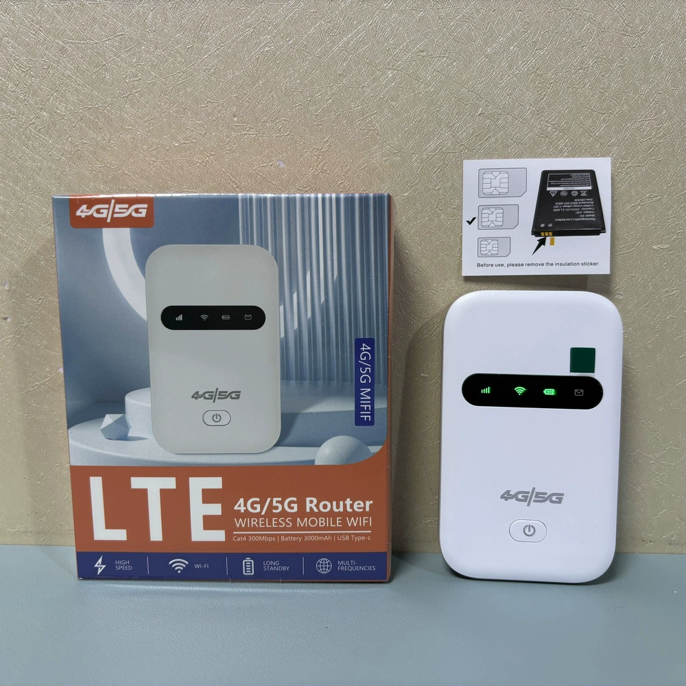 4G портативный Wi‑Fi портативный мобильный маршрутизатор 3000 батарея LTE беспроводной хотспот карта Интернет‑маршрутизатор