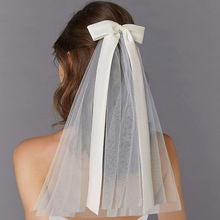 T 71636 Pearl double-layer veil ����˫��ͷɴ����ͨ�¿�