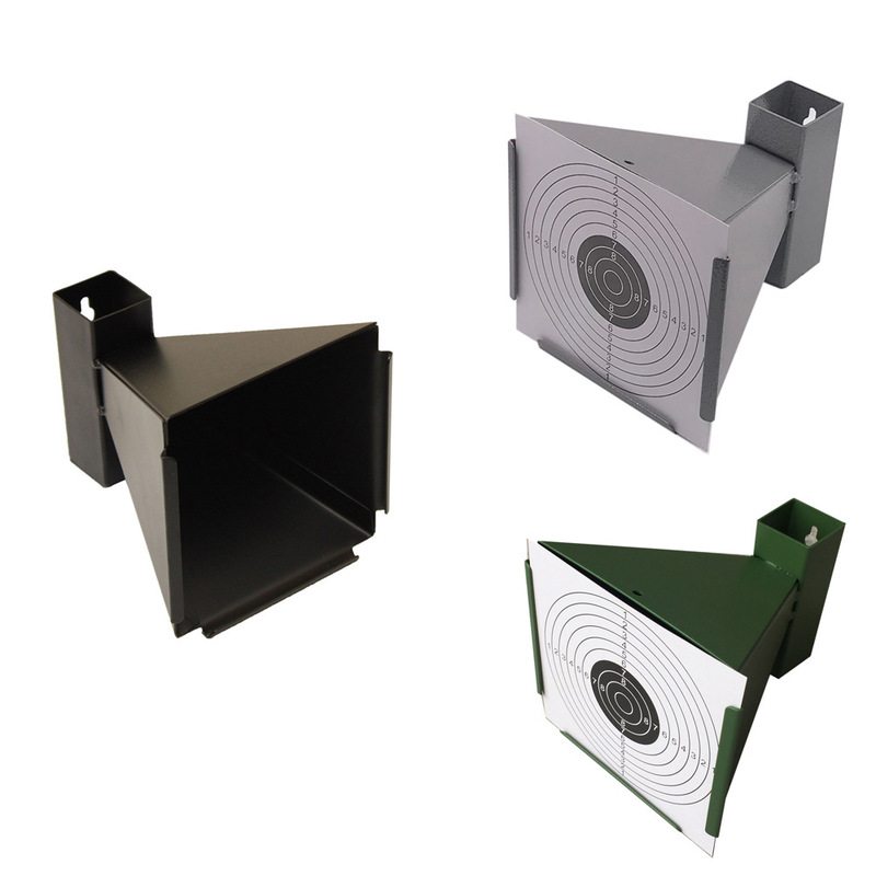 [Target House] 14*14cm black, green and gray three-color spot Slingshot Target box Maruko set Target