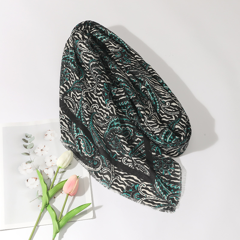 Retro algodón y lino sienten 135cm toalla cuadrada grande sombrilla de viaje Toalla de playa primavera y verano de las mujeres Delgado chal decorativo exterior