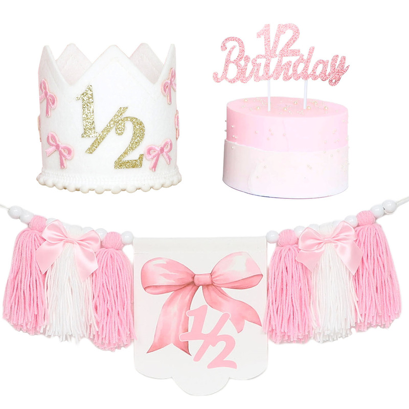 Insボヘミアン木珠流蘇横断幕、蝶結び半歳誕生日流蘇横断幕、パーティー誕生日服|undefined