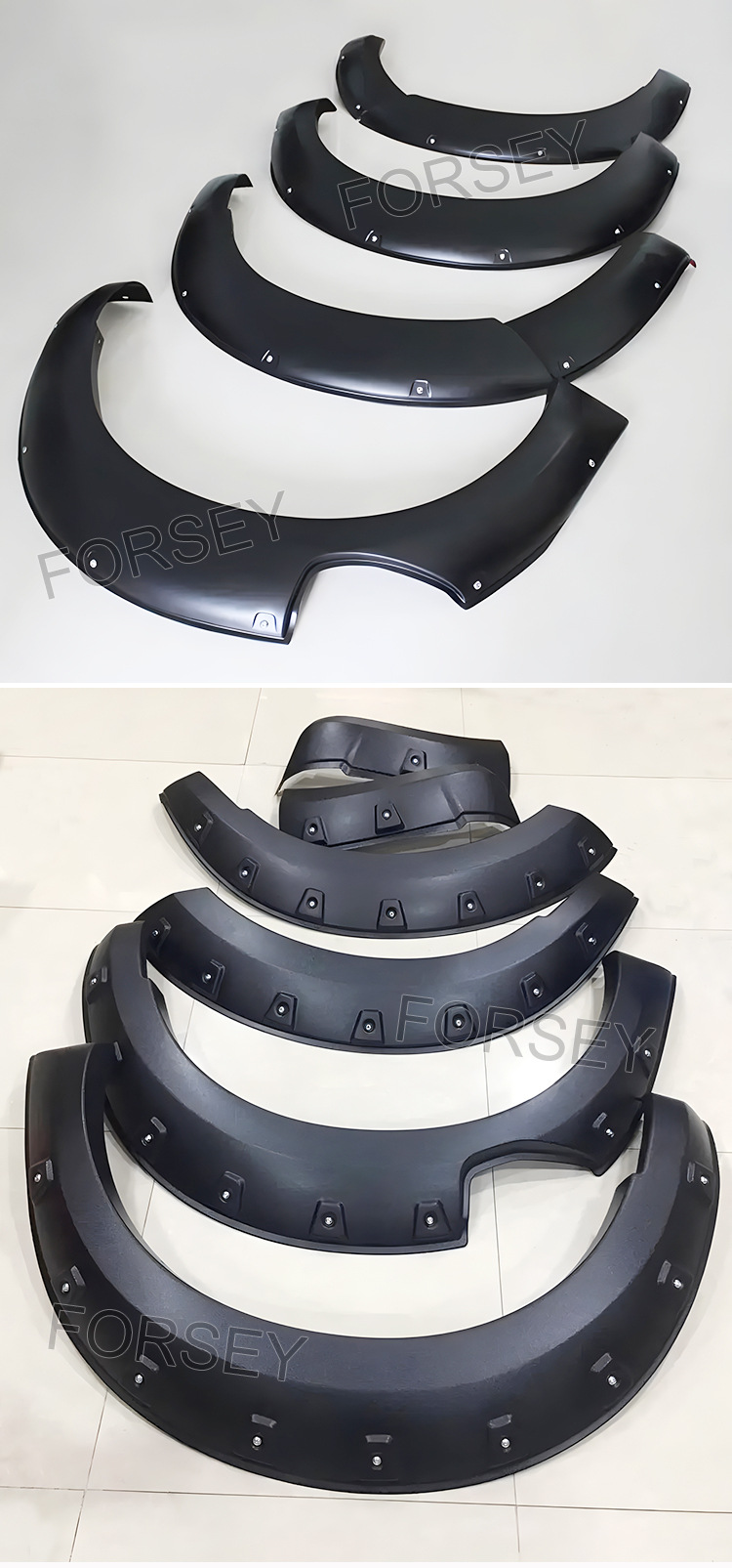 Suitable for 2015-2020 Nissan Navara body kit, anti-scratch mudguard decorative parts with stud wheel arches