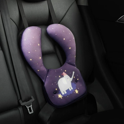 Safety Belt Anti-Stranglehold: Seat belt shoulder pad - good-night-little-elephant
