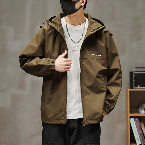 Men's Autumn/Winter American-style Waterproof & Trendy 3-in-1 Cotton Outdoor Climbing Jacket – Workwear-inspired Men's Jacket