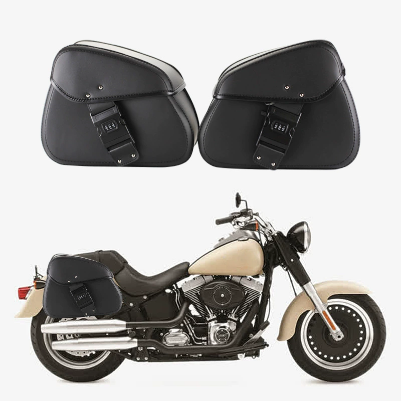 Ретро мотоциклетная боковая сумка седельная сумка водонепроницаемая универсальная для мотоциклов и электротранспорта