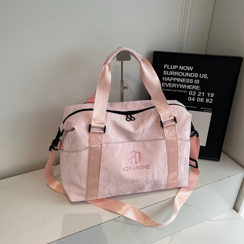 2025 nueva gran capacidad simple bolsas de viaje de mano bolsas deportivas de ocio bolsas de acondicionamiento de la ropa ligeras bolsas inclinadas para mujeres