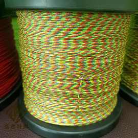 批发供应七彩大力马包芯绳 精品1000米包装 耐啃咬绑钩线海钓绳