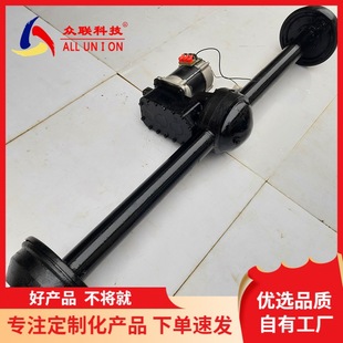 Electric vehicle four-wheel vehicle rear axle tricycle load 4-5 tons 3 tons rear axle load type oil brake rear axle suspension