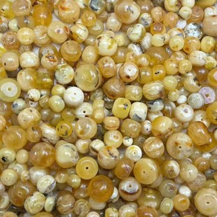 [Raw Ore Natural Amber Beeswax] Russian White Wax Pier Diameter 9-21mm Cost-effective