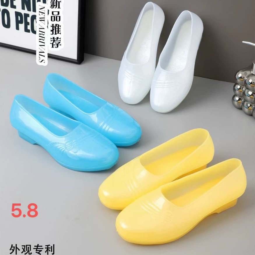 Новая четырехсезонная обувь, резиновые сапоги для защиты труда, производитель продает женские резиновые сапоги, нескользящие водонепроницаемые резиновые сапоги для защиты труда, оптовая цена