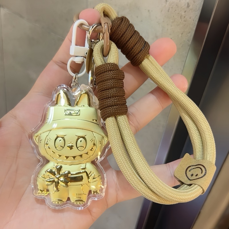 純金999ラブブキーホルダー、ブレスレット、ペンダント、アクセサリー、携帯ストラップ、屋台商品、お土産、越境商品|undefined