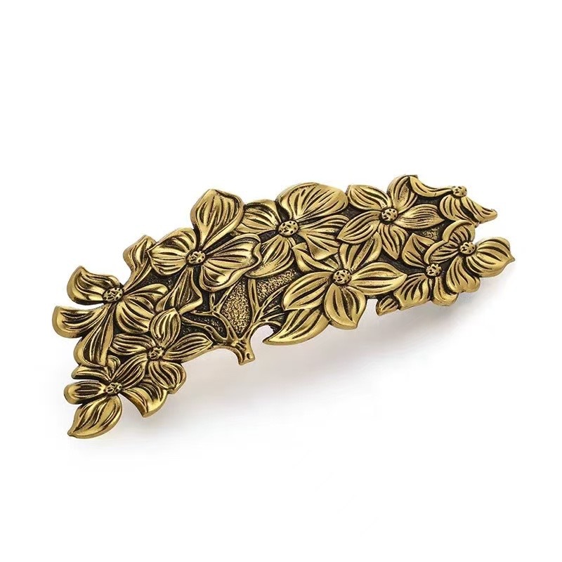 2024 Nuova tendenza Costume Retro Accessorio in lega Donna Stile antico Primavera Moda europea e americana Top Fermaglio per capelli_voghion.com