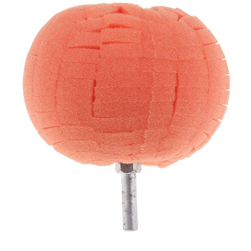 Venta al por mayor cubo de la rueda del coche pulido esponja disco cono pulido esponja rueda manija de la puerta interior pulido rueda para taladro eléctrico