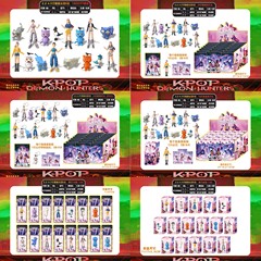 2.2-4.5寸猎魔女团系列手办周边盲盒公仔模型钥匙扣桌面摆件手办